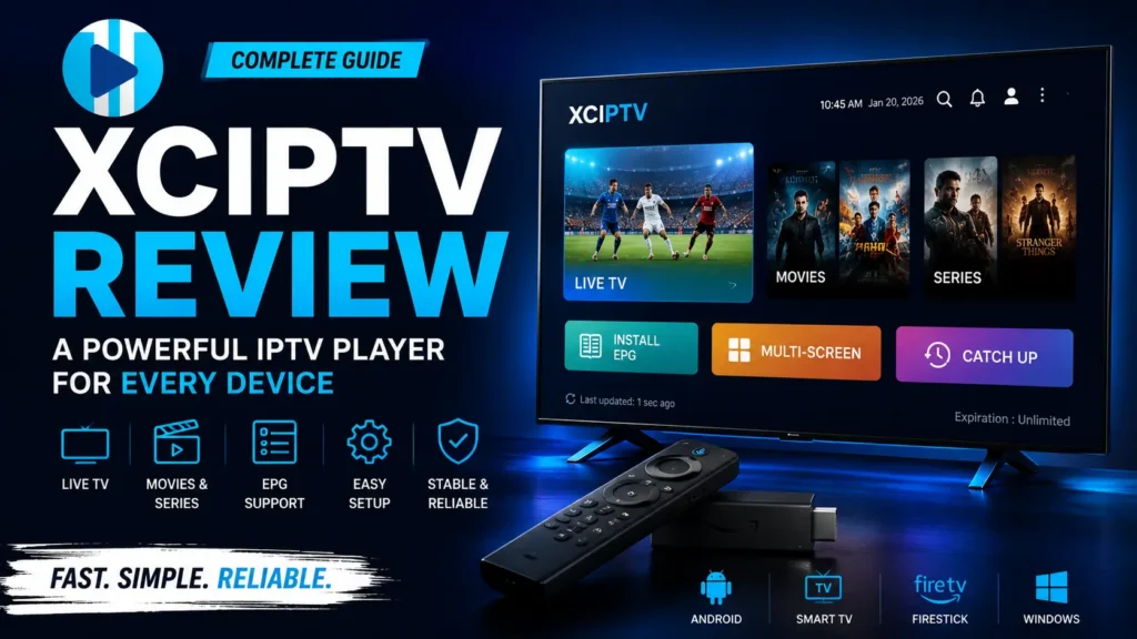 XCIPTV Review