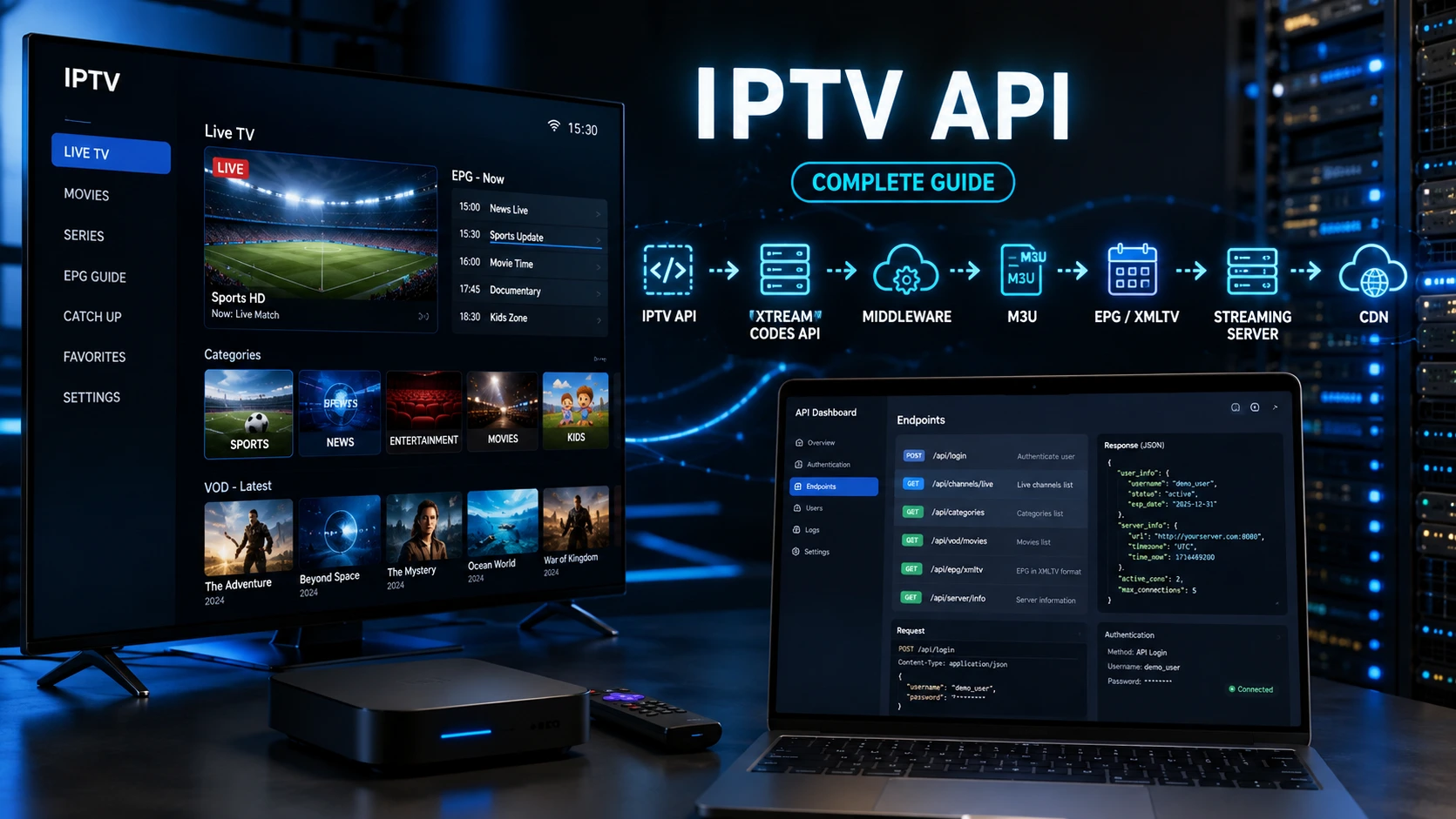 IPTV API