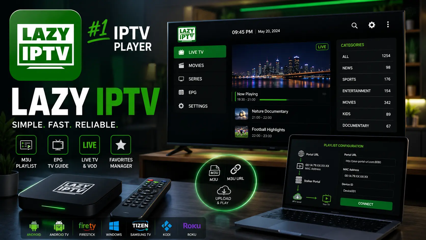 Lazy IPTV: The Complete Guide to Lazy IPTV Player, M3U Setup & Streaming
