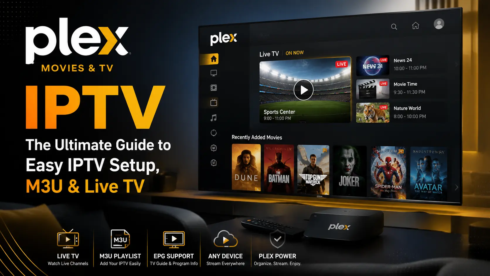 Plex IPTV