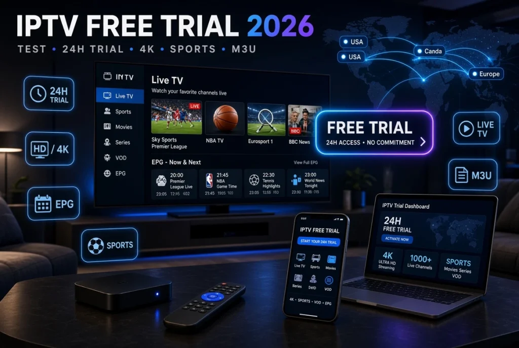 IPTV Free Trial