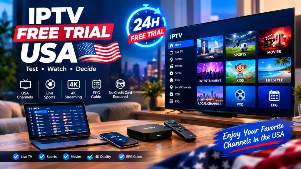 IPTV Free Trial USA
