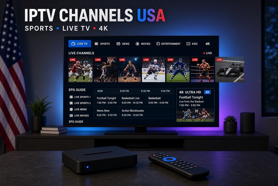 IPTV Channels USA