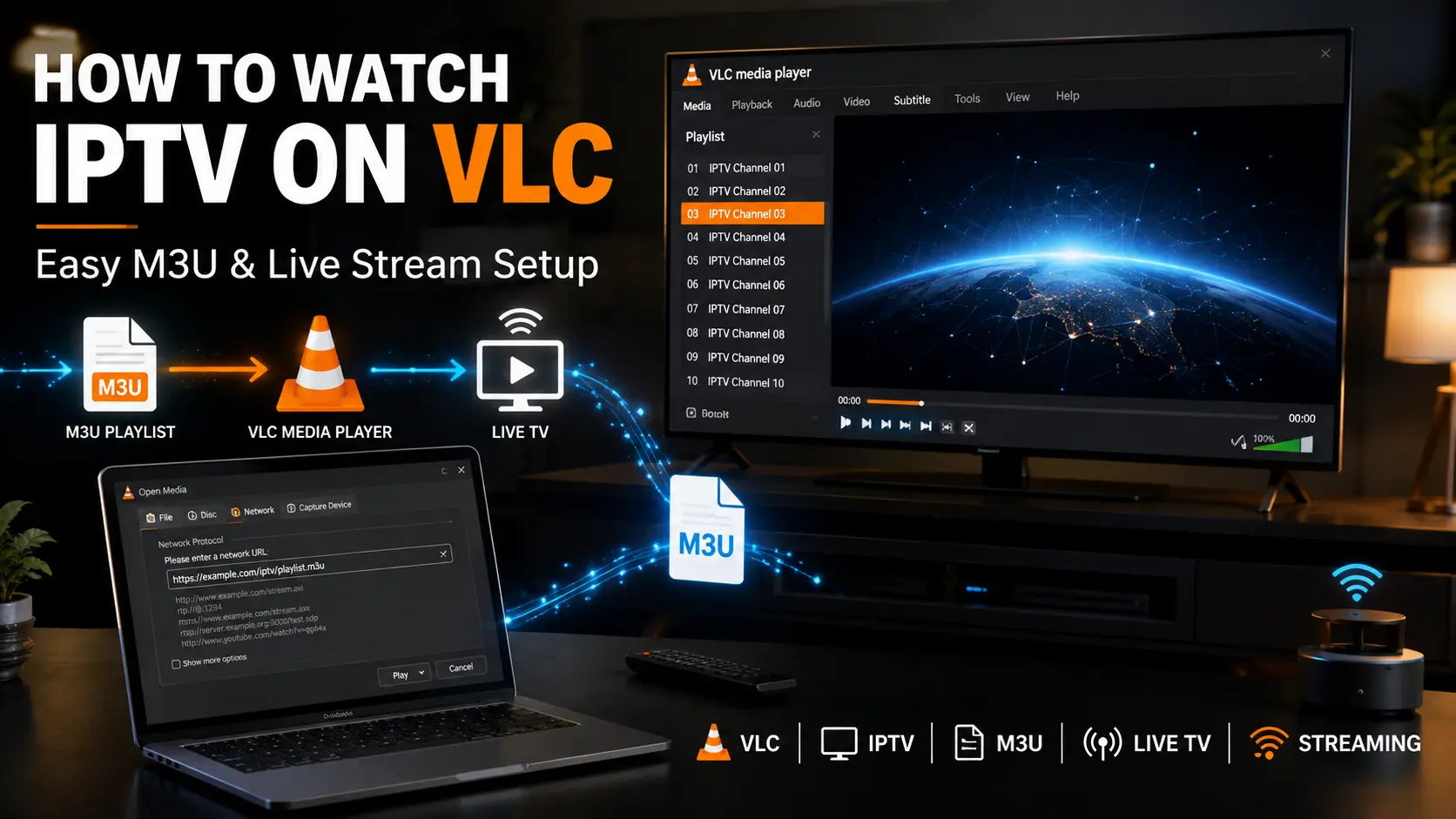 VLC IPTV